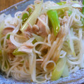 おぶうさま's cooksnap of when they made ツナと長ネギの炒めそうめん.