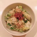 むぎちゃちゃまる's cooksnap of when they made 簡単糖質オフ！ササミとアボガドの白和え.