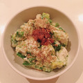 むぎちゃちゃまる's cooksnap of when they made 簡単糖質オフ！ササミとアボガドの白和え.