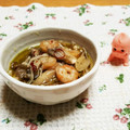 pafepapa's cooksnap of when they made ★海老とニンニクときのこ★アヒージョ.