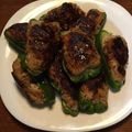 arletty's cooksnap of when they made たれでグツグツ☆ピーマンの肉詰め.