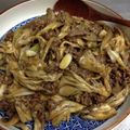 kaoleee's cooksnap of when they made 牛肉と舞茸、パプリカのオイスター炒め.