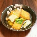 Bluria's cooksnap of when they made チンゲン菜と厚揚げのウマ煮♡.