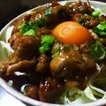 堀江もん's cooksnap of when they made 男子大好き。豚の生姜焼き丼.