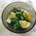 ☆Rokko☆'s cooksnap of when they made 料理と呼べない★ニラと玉子の和え物.