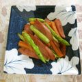 ☆Rokko☆'s cooksnap of when they made お弁当やおかずにアスパラと魚肉ソーセージ.