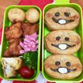 かんだたこ's cooksnap of when they made キャラ弁＊簡単★いなりなめこ♡.