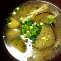 こたチョコママ's cooksnap of when they made 茄子とエノキのお味噌汁.