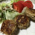 mallika's cooksnap of when they made 牛蒡ハンバーグ.