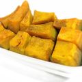 餅ちゃん's cooksnap of when they made 簡単！レンジで７分！カボチャの煮物.