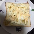 キンキキ's cooksnap of when they made *柚子胡椒de卵マヨチーズトースト*.