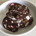 Yooboo's cooksnap of when they made バレンタインにチョコレートソーセージ♡.