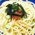 かずは☆彡's cooksnap of when they made 簡単♪明太子の和風パスタ.