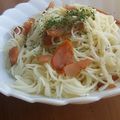 あるまじーろ♪'s cooksnap of when they made ■簡単リメイク講座！『余ったそうめん編』.