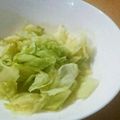 とものりのもと's cooksnap of when they made キャベツのかんた～ん温サラダ♪.