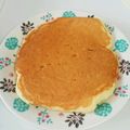 ぴ〜ちゃん☆'s cooksnap of when they made たまごなし！ふわ♡もちホットケーキ.