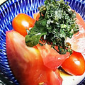 ユーロン's cooksnap of when they made しそとトマトのマリネ.