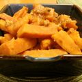 RNNGLCK's cooksnap of when they made さつま芋のバター香るくるみ味噌炒め.