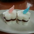 ハニー亭's cooksnap of when they made ミニチョコサンド.