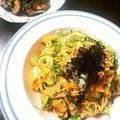 ☻⁾⁾'s cooksnap of when they made 牛肉とキムチのスタミナまぜ素麺.