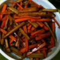 てまりゆき。's cooksnap of when they made 定番　きんぴらごぼう.