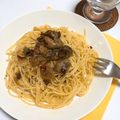 ゆみねむ's cooksnap of when they made ＊牡蠣のオイル漬け使用＊ペペロンチーノ.