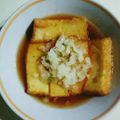 たまごアイス！'s cooksnap of when they made 簡単！厚揚げ焼くだけ.