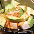 ちべターリー's cooksnap of when they made キムチ＆アボカドのせ簡単冷奴.