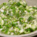 Rick_t's cooksnap of when they made 簡単！ねばねばオクラ(トッピング用).