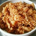 nyanco先生's cooksnap of when they made 超簡単！豚キムチチャーハン.