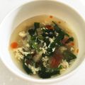 pomi2416's cooksnap of when they made ニラと生姜の豆腐とろとろスープ 脂肪燃焼.