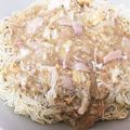 uuぽぽん's cooksnap of when they made パリッと焼きそうめんの中華あんかけ.