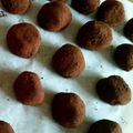 pompom★'s cooksnap of when they made ガーナで♡逆みたらしチョコ団子.