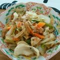 まめりんこ's cooksnap of when they made 鯖の味噌煮缶でちゃんちゃん焼き風.