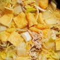 ふじままsmile's cooksnap of when they made 厚揚、白菜、豚肉の煮浸し.