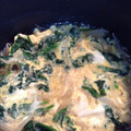 みーひと's cooksnap of when they made ほうれん草の卵とじ.