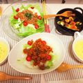 komugiko4's cooksnap of when they made 朝食に栄養たっぷり♪ツナ納豆の豆腐サラダ.