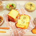 komugiko4's cooksnap of when they made ◆ぽん酢ドレで◆揚げ玉とちくわのサラダ.