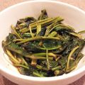 ベランダおやさい's cooksnap of when they made 簡単で美味しい!空心菜の油炒め.