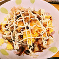 クックR16I7Y☆'s cooksnap of when they made 野菜炒めのふわとろ卵乗せ♡.