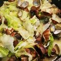 ちゃなじゅん's cooksnap of when they made *あさりとキャベツのレモンバター蒸し*.