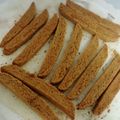 ヒナタナカ's cooksnap of when they made おからたっぷりガリボリ ビスコッティ.
