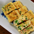 romann's cooksnap of when they made たこ焼きのたこ抜いたような卵焼き.