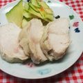 すずかすてら☆'s cooksnap of when they made 圧力鍋でジューシーゆで鶏。黄金レシピ☆.
