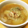 マナとエミ's cooksnap of when they made 炊飯器で簡単！玉葱スープ♪.