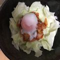ちゃんゆみ♡'s cooksnap of when they made キャベツ消費に★とろ～り♥♡温卵キムチ.