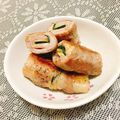 darumamemo's cooksnap of when they made ナスと大葉の豚肉巻き！.