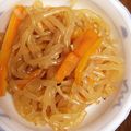 hinanomaya's cooksnap of when they made 時短　コンニャクのきんぴら　中華風.