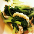 まりちゃん★。's cooksnap of when they made ホッとする小松菜と油揚げの煮浸し.