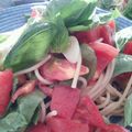 かぴーな's cooksnap of when they made すぐ出来る☆トマトとバジルの冷製パスタ.